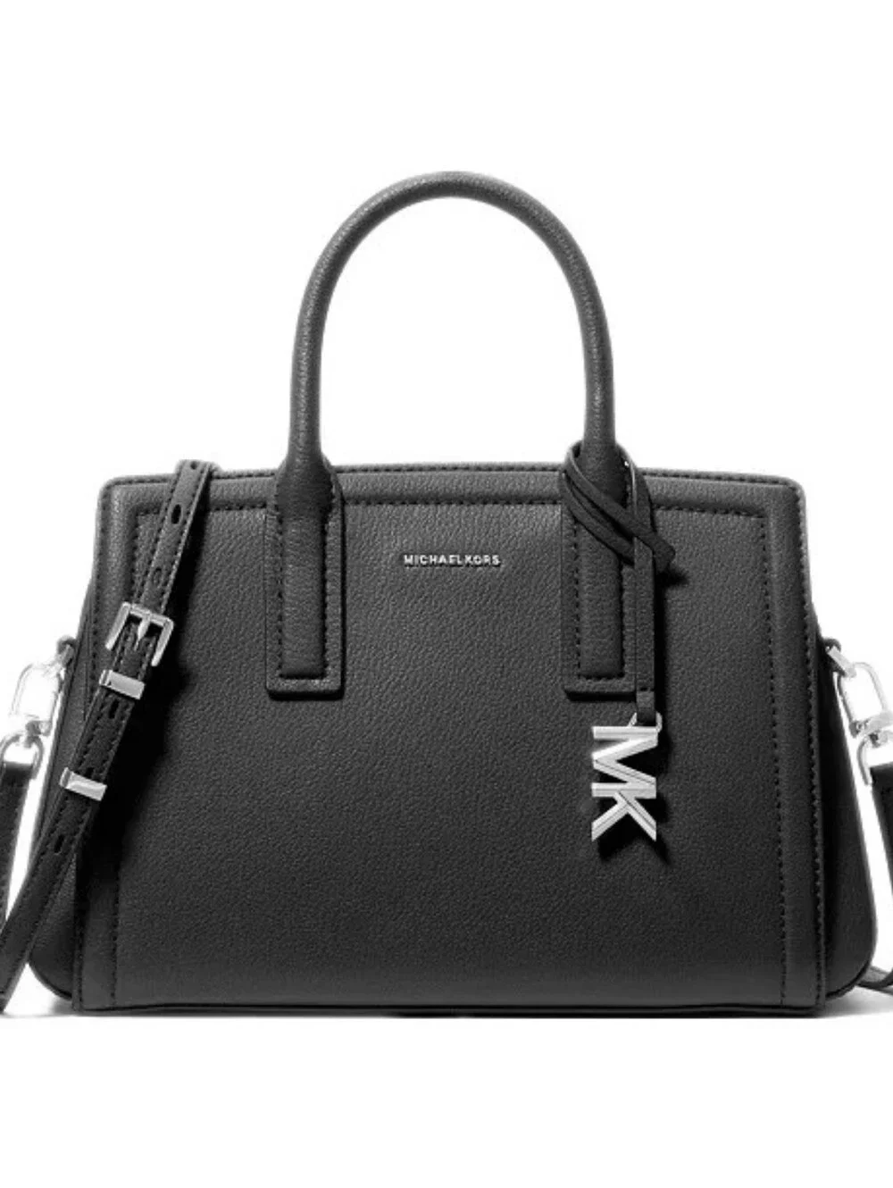 NWT Michael Kors Laila Medium Signature Logo Satchel